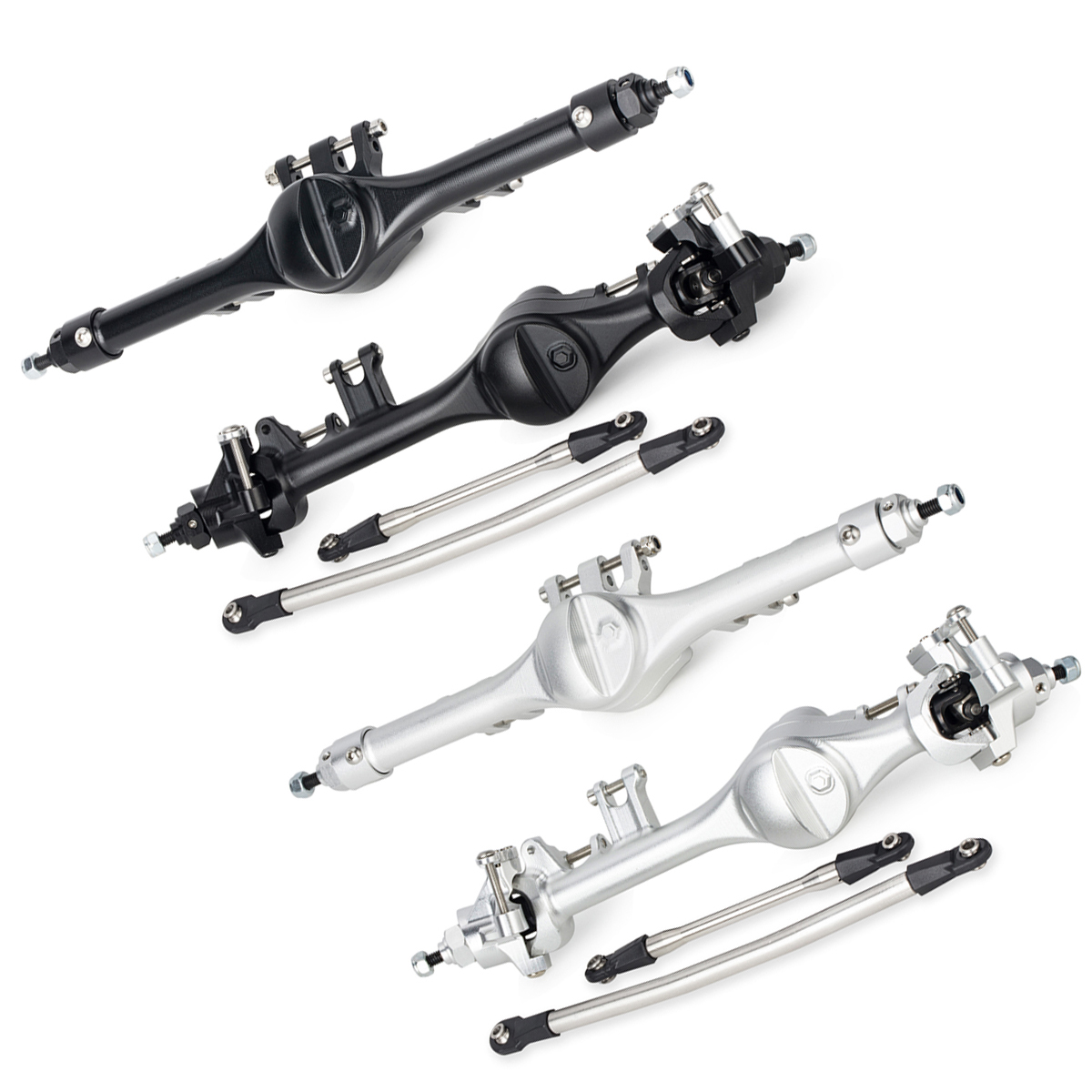 Rc Crawler Axle Parts - CNC الألومنيوم الجبهة الخلفية F10T مستقيم