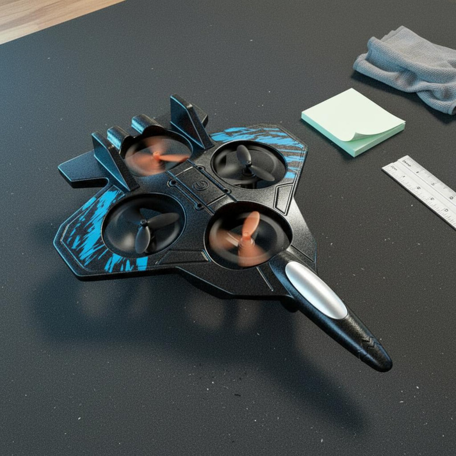 Drone Rc Fighter Jet - طائرة بدون طيار أكروباتية مقاومة للسقوط،