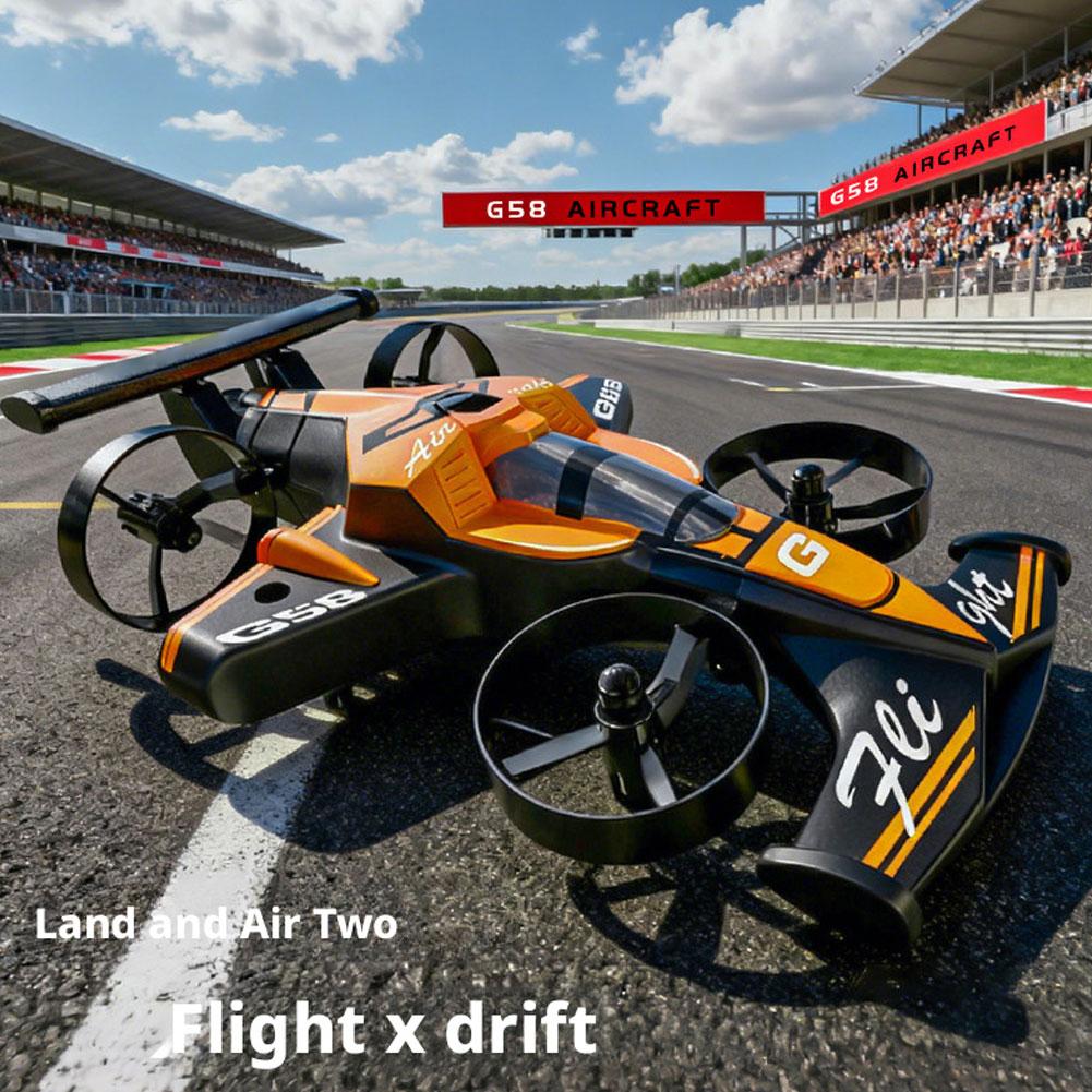 Rc Drone And Flying Car - 2 في 1 طائرة صغيرة بدون