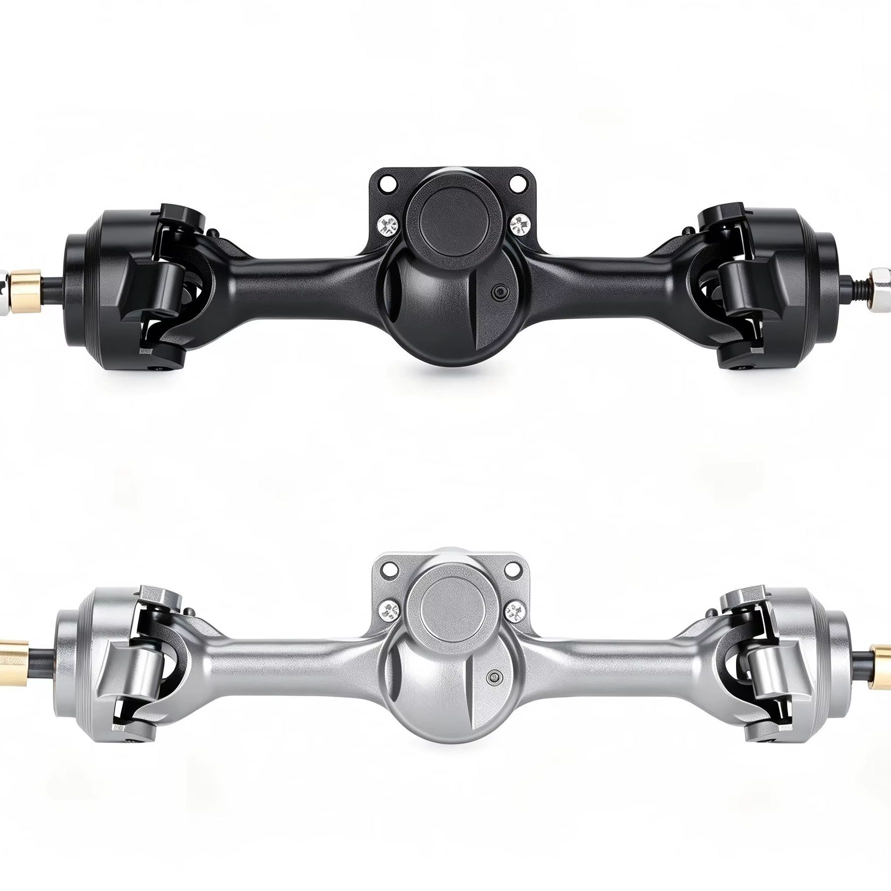 Rc Crawler Axle Parts - محور أمامي وخلفي كامل من سبائك