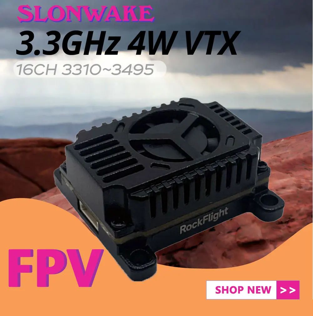 جهاز إرسال فيديو SLONWAKE FPV  - مراجعة Fpv Antenna Receiver وسعره