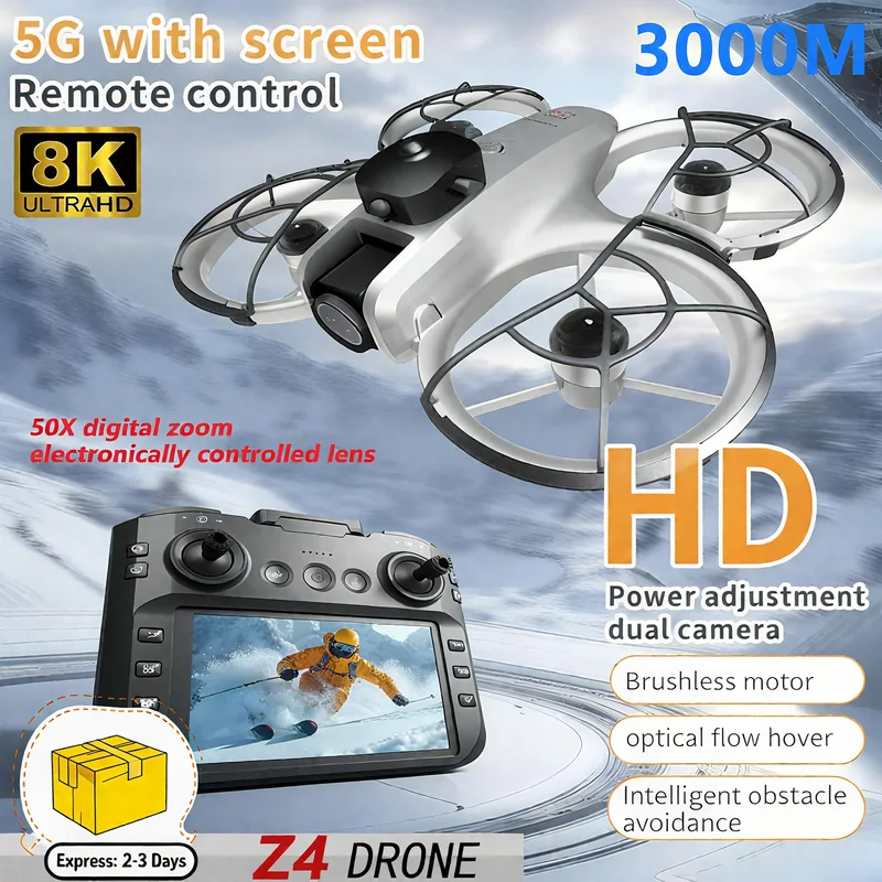 طائرة ميني Z4 الجديدة بدون طيا - مراجعة Drone Rc Ufo وسعره