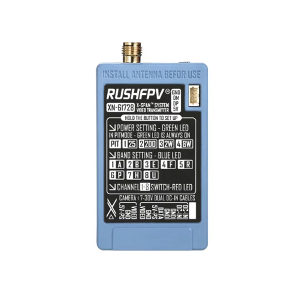وحدة إرسال الفيديو RUSHFPV 6.1 - مراجعة Fpv Antenna Receiver وسعره