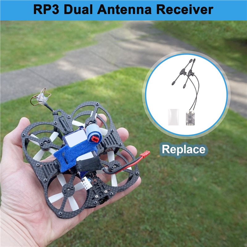 جهاز استقبال BEDW-RP3 ثنائي ال - مراجعة Fpv Antenna Receiver وسعره