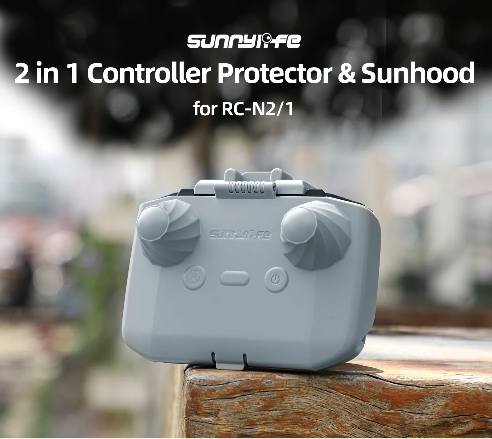 2 في 1 وحدة تحكم حامي SunHood  - مراجعة Drone Rc Ufo وسعره