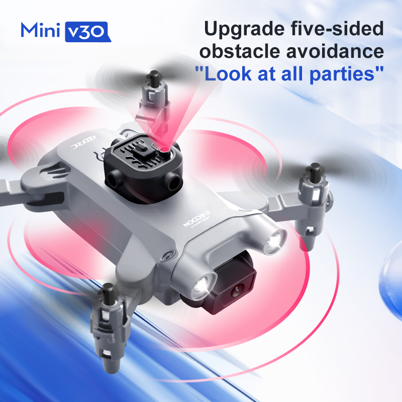 طائرة بدون طيار صغيرة V30 WiFi - مراجعة Drone Rc Ufo وسعره