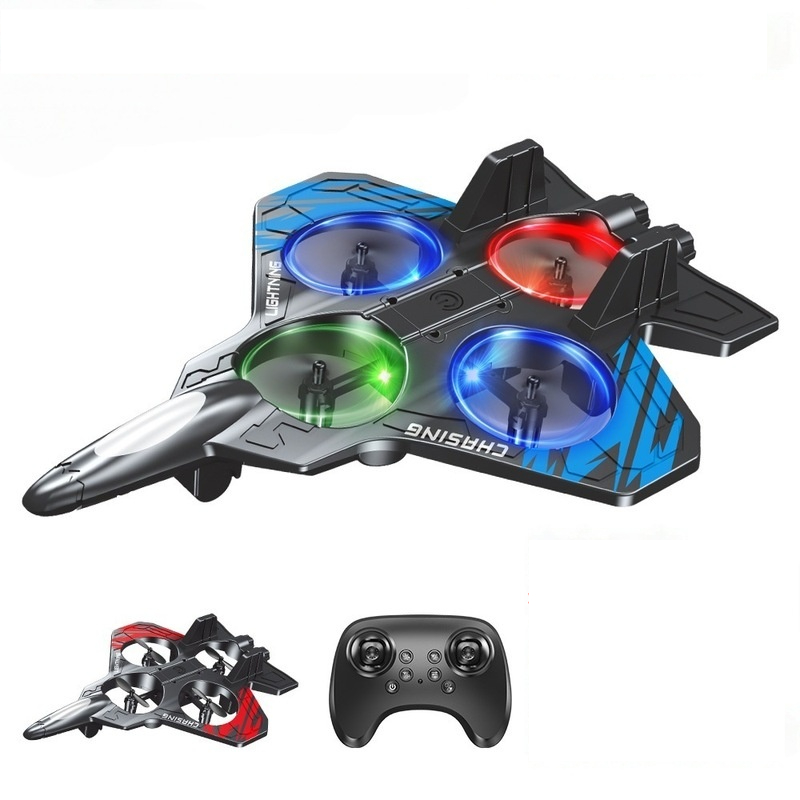 طائرة تحكم عن بعد على شكل طائر - مراجعة Drone Rc Fighter Jet وسعره