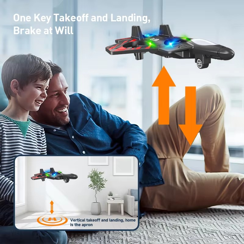 2.4G التحكم عن بعد طائرة مقاتل - مراجعة Drone Rc Fighter Jet وسعره