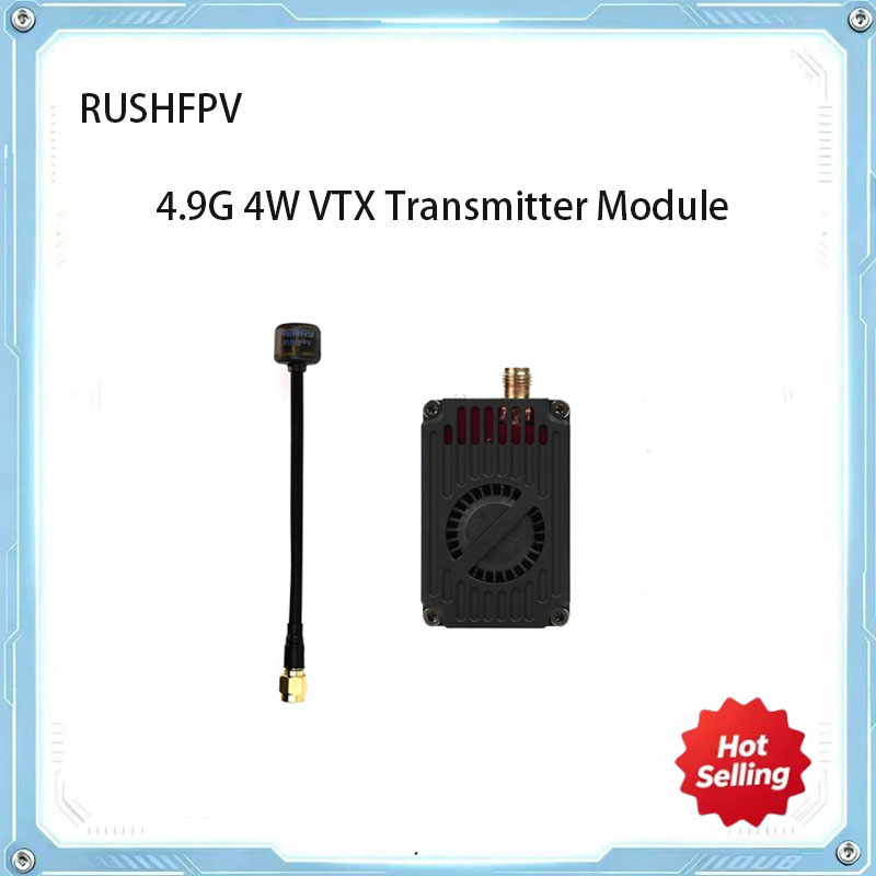 وحدة إرسال فيديو RUSHFPV بتردد - مراجعة - Remote Control (Rc) Drone وسعره