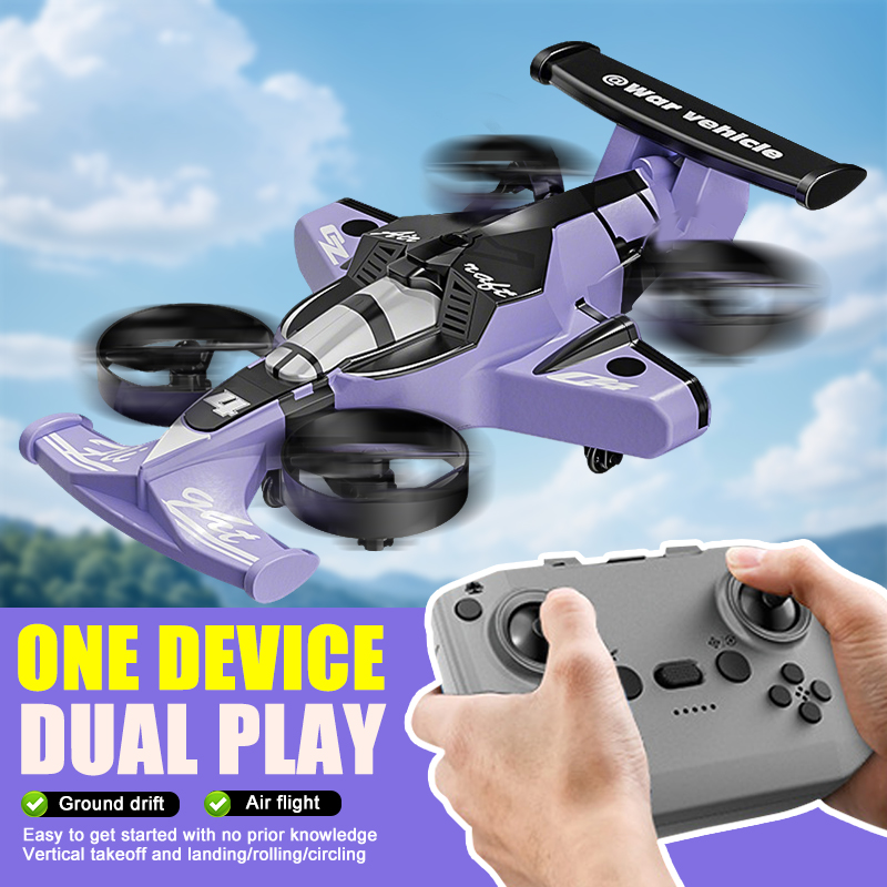 2 في 1 Rc Toys 2.4G التحكم عن  - مراجعة Rc Drone And Flying Car وسعره