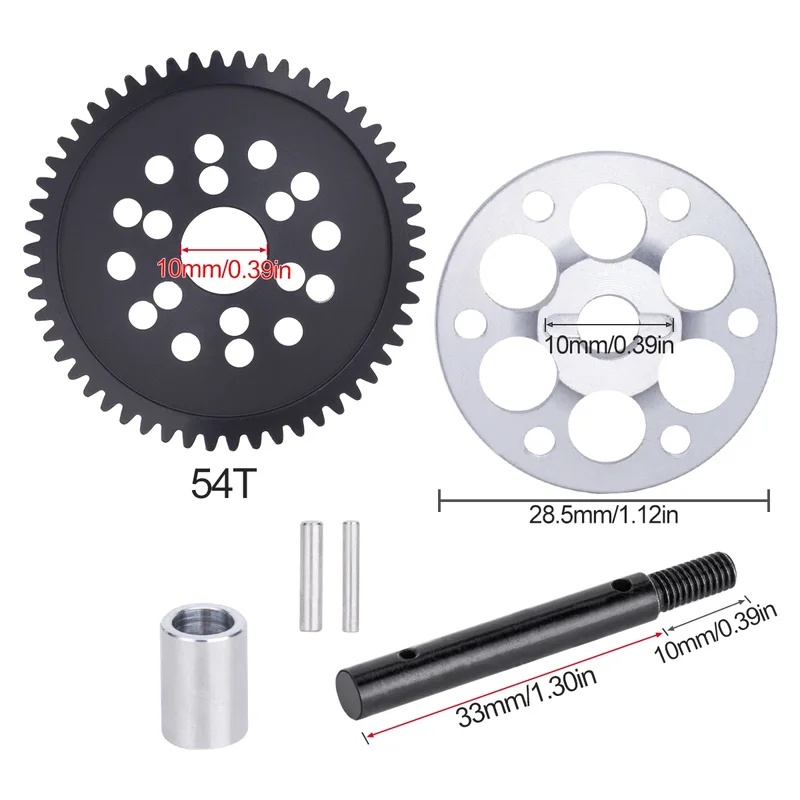 قطع غيار عالية الأداء لسيارة ا - مراجعة Rc Crawler Axle Parts وسعره