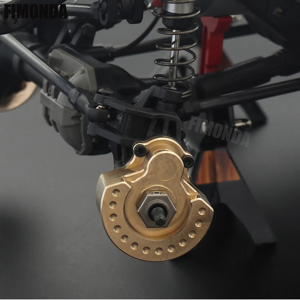 النحاس الثقيلة مكافحة الوزن مج - مراجعة Rc Crawler Axle Parts وسعره
