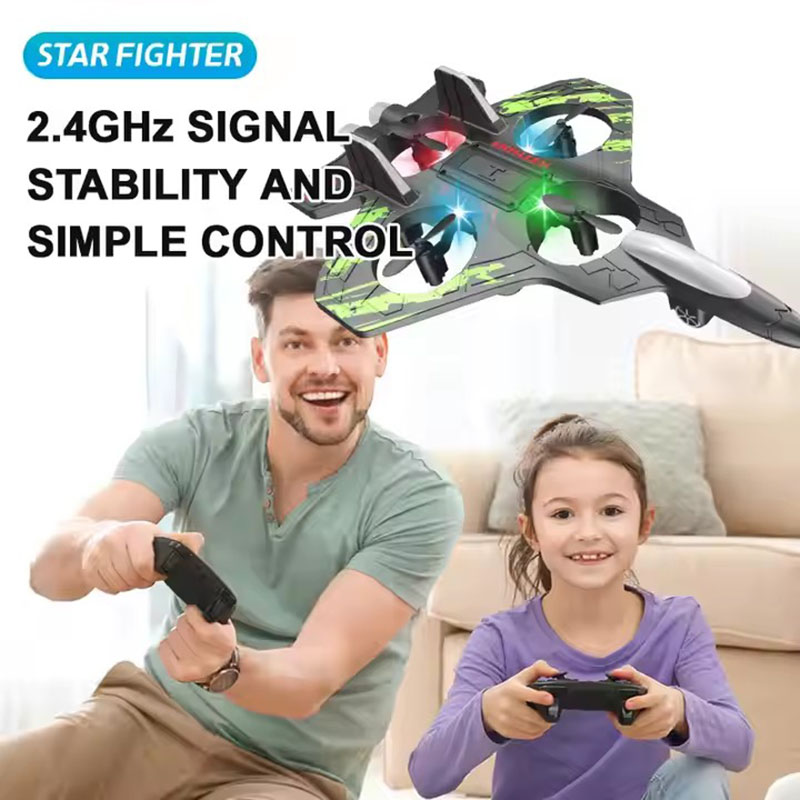 طائرة RC مقاتلة صغيرة بدون طيا - مراجعة Drone Rc Fighter Jet وسعره