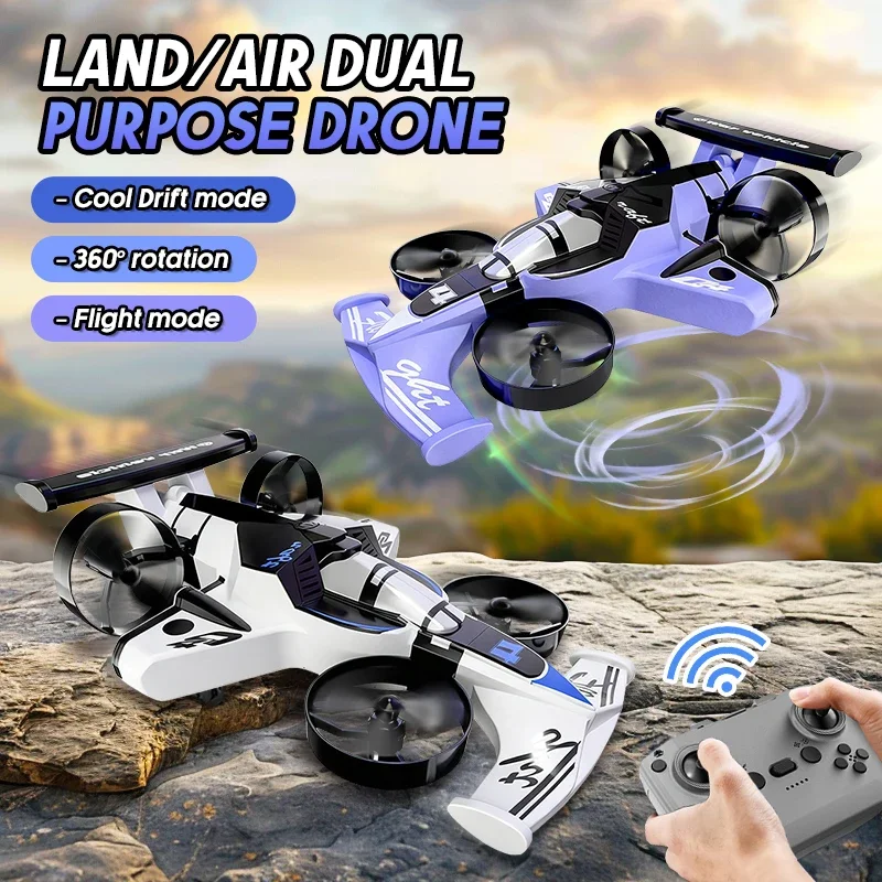 طائرة بدون طيار للتحكم عن بعد  - مراجعة Rc Drone And Flying Car وسعره