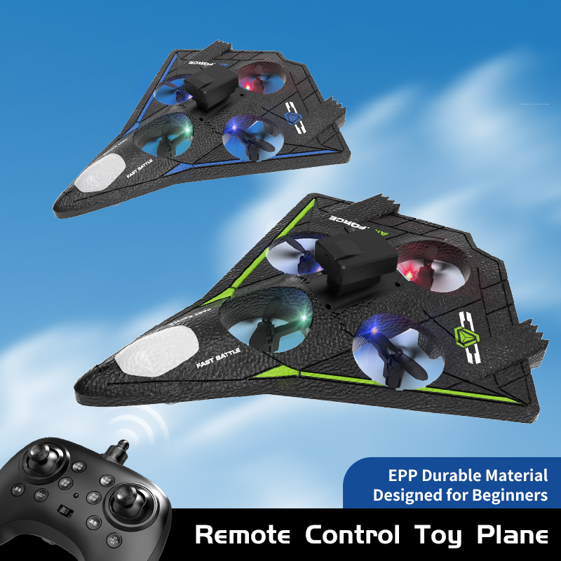 طائرة مزودة بجهاز للتحكم عن بُ - مراجعة Drone Rc Fighter Jet وسعره