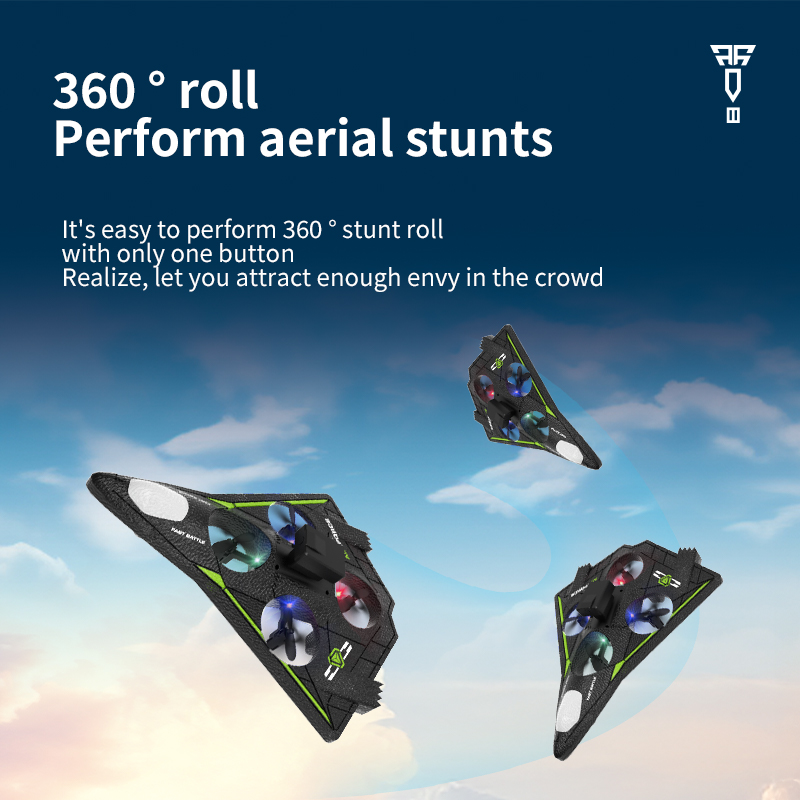 طائرة مزودة بجهاز للتحكم عن بُ - مراجعة Drone Rc Fighter Jet وسعره