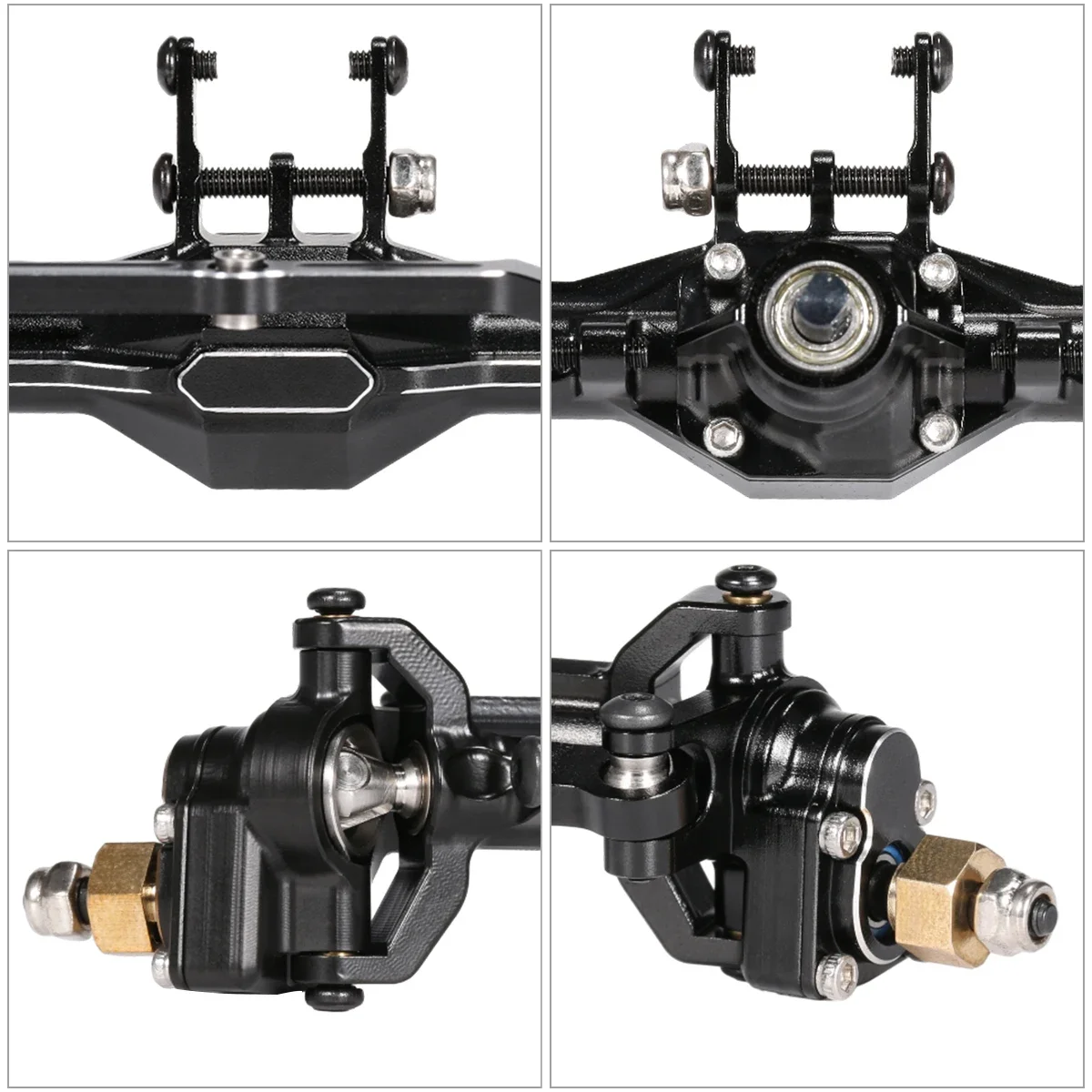 محور البوابة الأمامي والخلفي م - مراجعة Rc Crawler Axle Parts وسعره