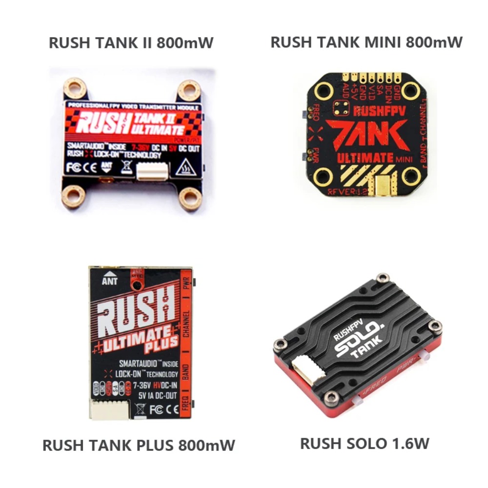 جهاز إرسال الفيديو RUSH TANK U - مراجعة Fpv Antenna Receiver وسعره
