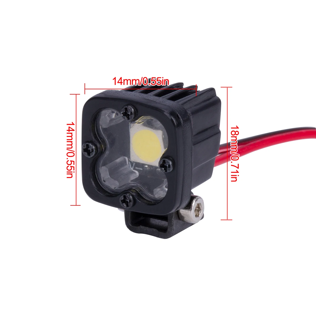 RC سيارة مربع مشرق LED أضواء ع - مراجعة Rc Crawler Axle Parts وسعره