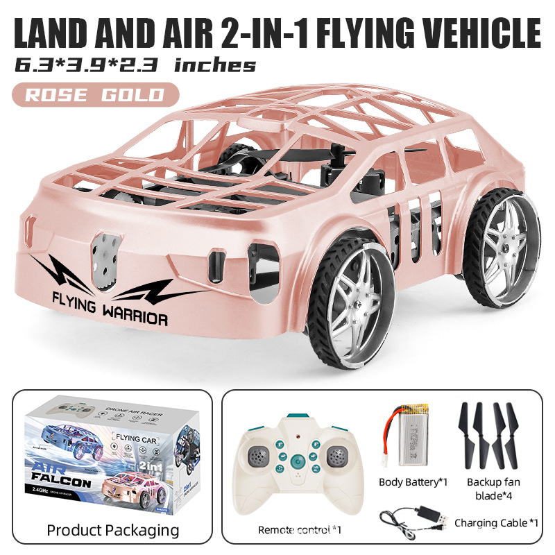 طائرة بدون طيار فلاينج واريور  - مراجعة Rc Drone And Flying Car وسعره