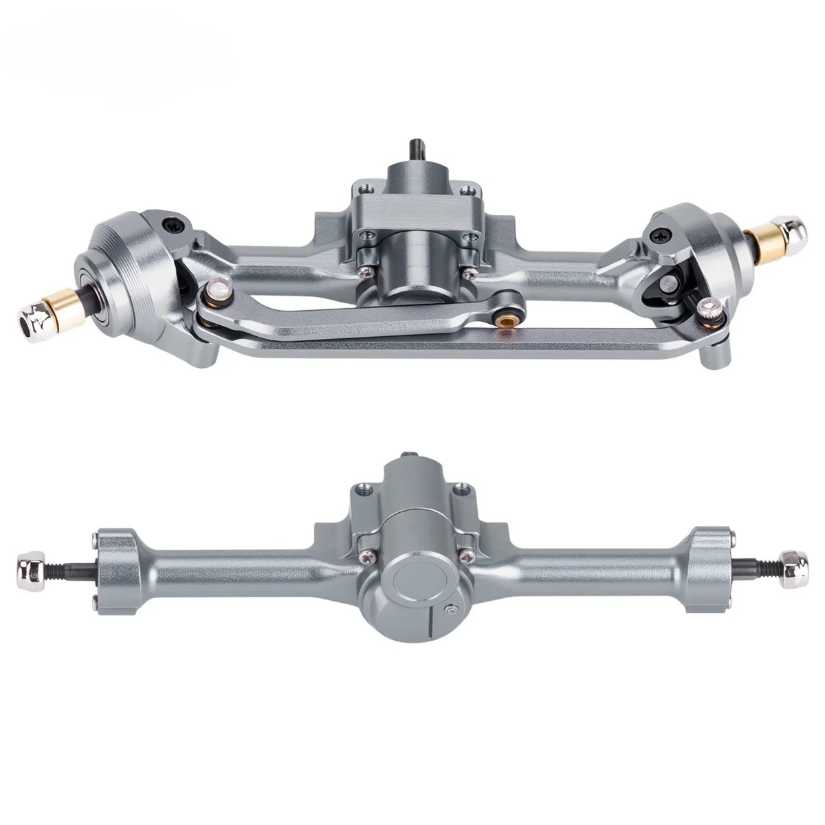 محور أمامي وخلفي كامل من سبائك - مراجعة Rc Crawler Axle Parts وسعره